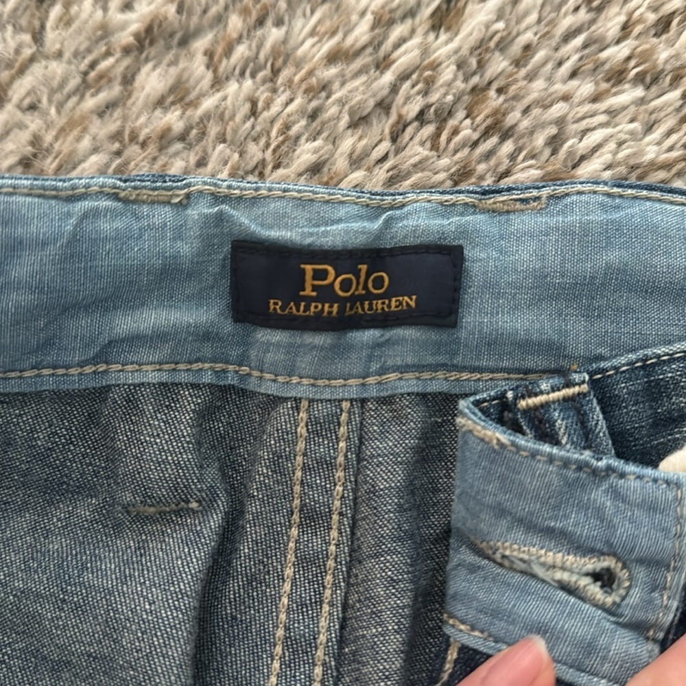 Polo by Ralph Lauren capri pants with rope belt - Picture 4 of 8